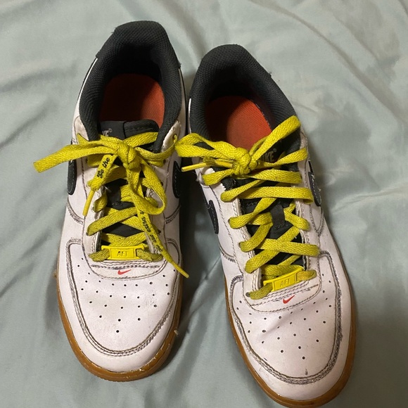 NIKE Air Force 1 ‘Go the Extra Smile' white with beije - Picture 7 of 8